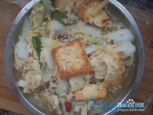 创新菜“鱼沫豆腐”的做法