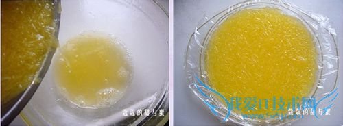 真柔嫩--香橙豆腐慕斯蛋糕