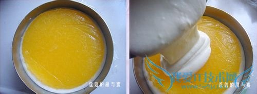 真柔嫩--香橙豆腐慕斯蛋糕