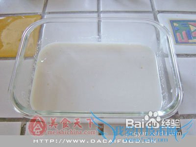 勾起回忆的引子-【杏仁豆腐】