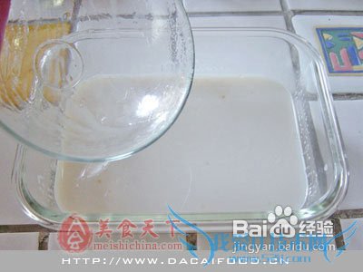 勾起回忆的引子-【杏仁豆腐】