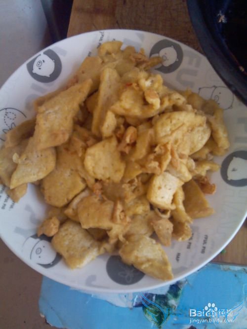 过油豆腐炒辣椒