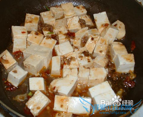 麻婆豆腐的做法(家常菜)