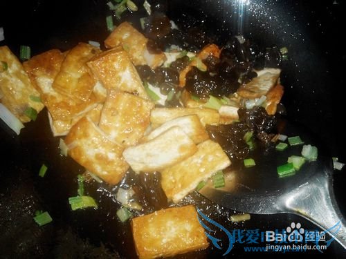木耳豆腐的家常做法