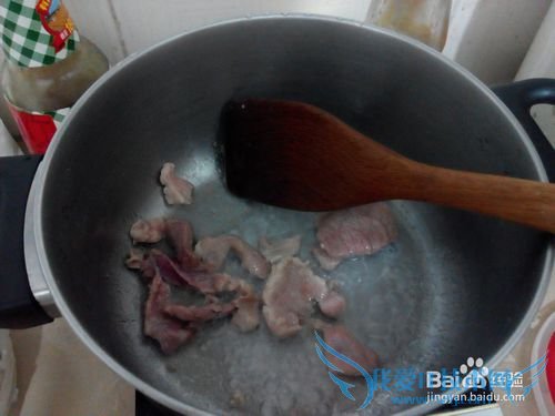 瘦肉炒豆腐的做法