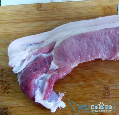 香豆腐炒肉片的做法