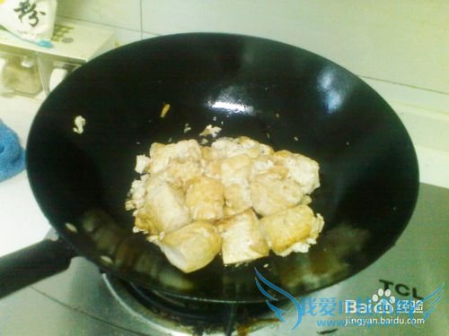 美味油煎豆腐的做法