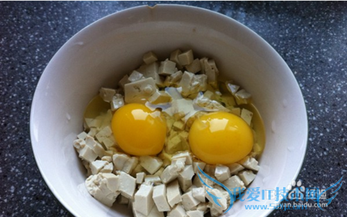 豆腐摊鸡蛋做法