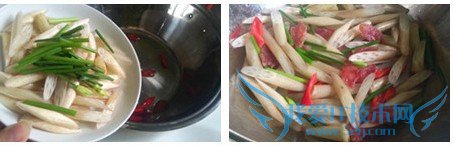 藕带炒腰果--有着荷塘月色的美