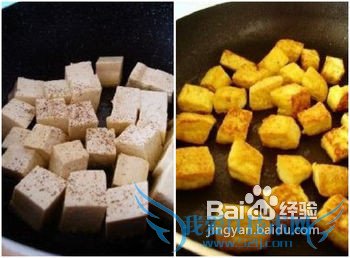 怎么自制家常可乐豆腐