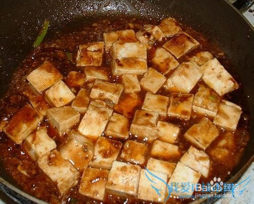 麻婆豆腐的做法