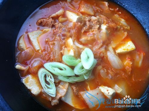 豆腐炖辣白菜——改良版