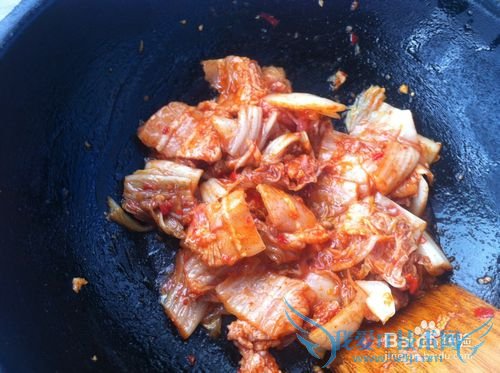 豆腐炖辣白菜——改良版