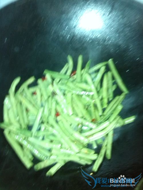 家常小炒之四季豆
