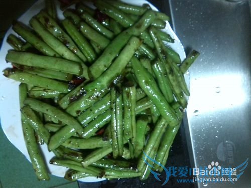 家常小炒之四季豆