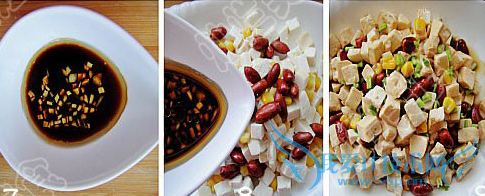 多彩豆腐的做法