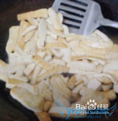 炒豆腐的做法