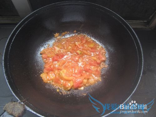 番茄肉末烧豆腐做法