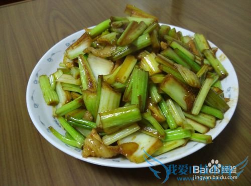 家庭小菜--芹菜炒肉