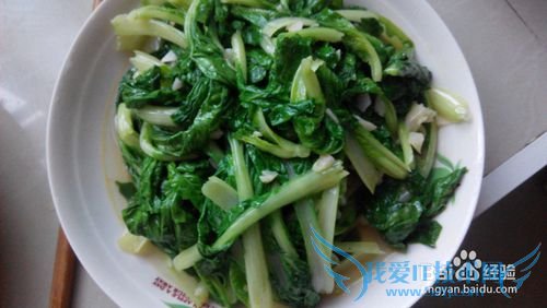 蚝油浇汁小青菜