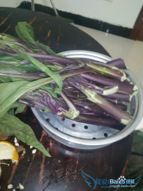 如何爆炒紫菜苔?