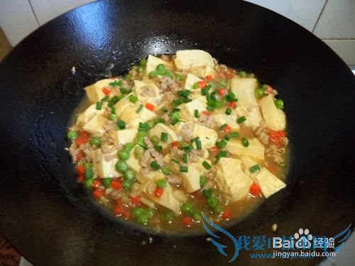豌豆肉末烧豆腐