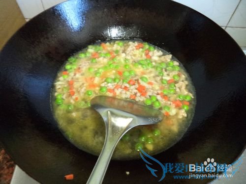 豌豆肉末烧豆腐