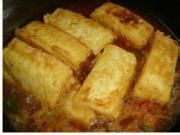 锅煎豆腐的做法