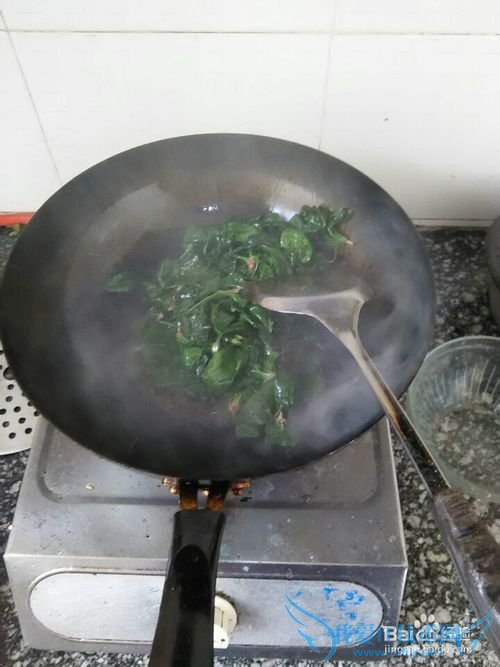 爆炒秋天的菠菜