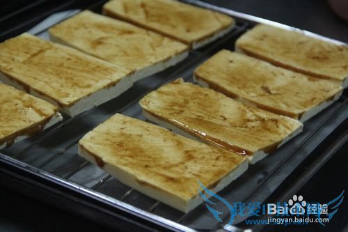 烤箱菜美食—烤豆腐