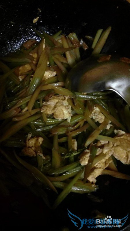 芹菜之芹菜炒蛋