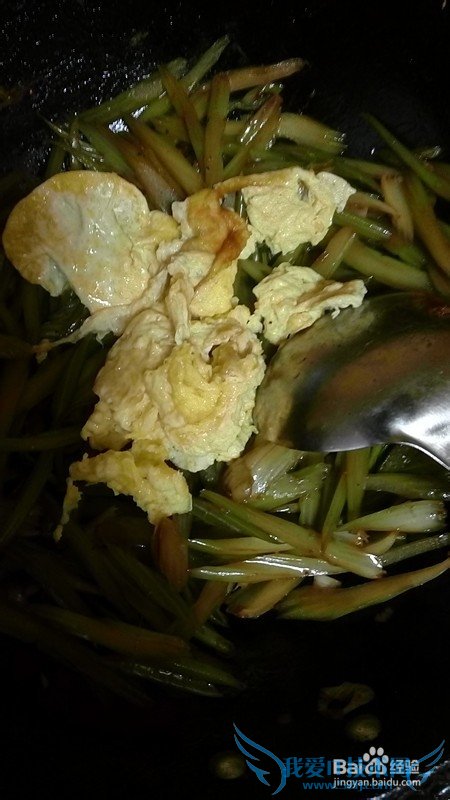 芹菜之芹菜炒蛋