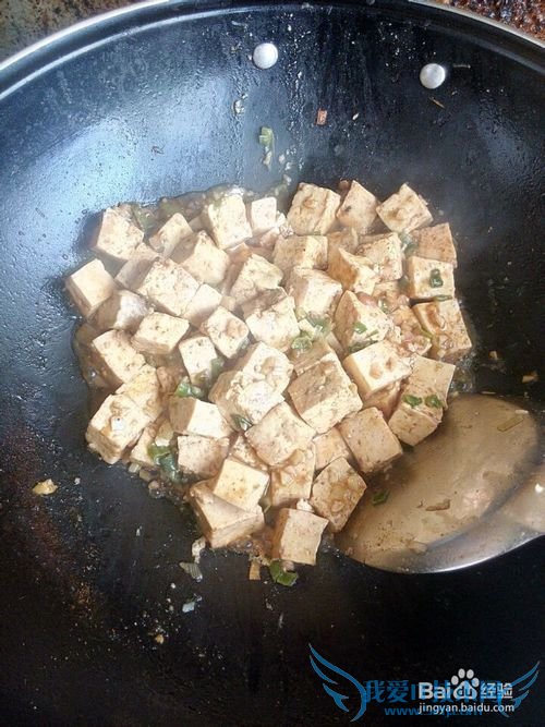 麻婆豆腐的做法