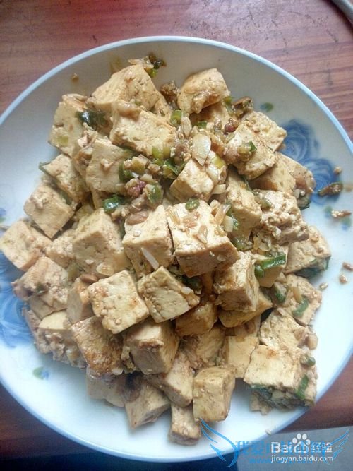 麻婆豆腐的做法