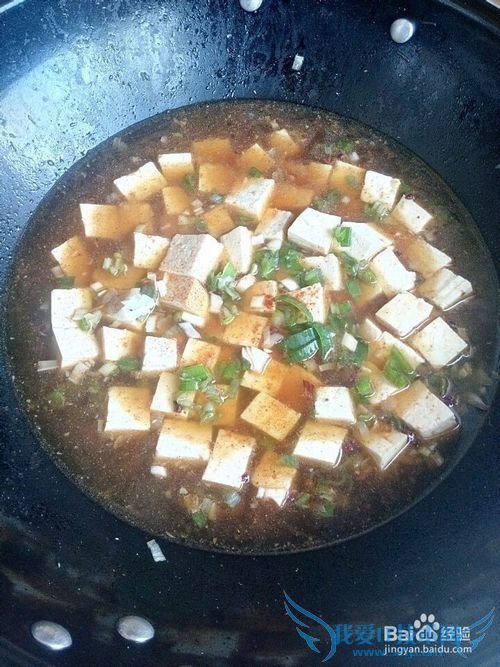 麻婆豆腐的做法