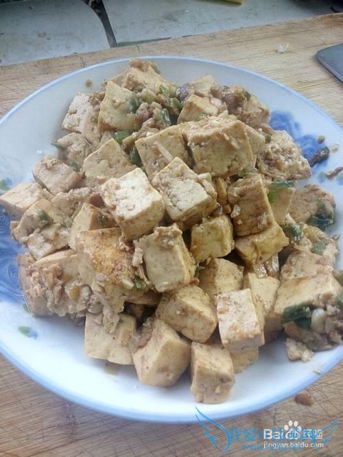 麻婆豆腐的做法