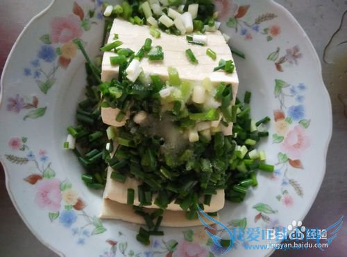 “小二下厨”之小葱拌豆腐