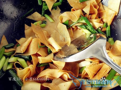 开胃下饭菜——葱爆干豆腐怎么做好吃