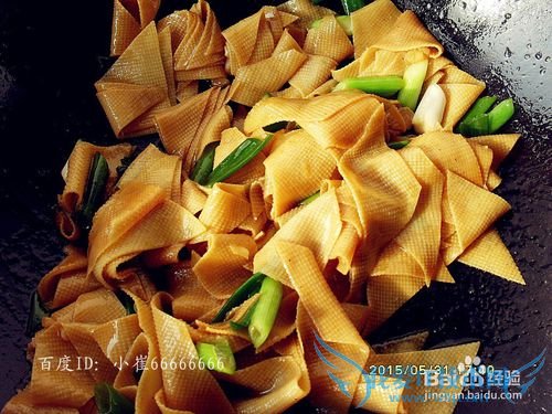 开胃下饭菜——葱爆干豆腐怎么做好吃