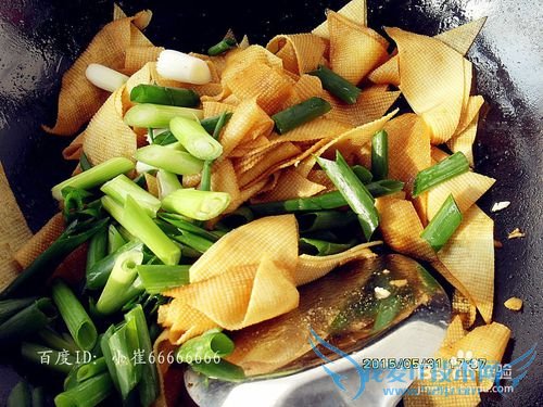 开胃下饭菜——葱爆干豆腐怎么做好吃