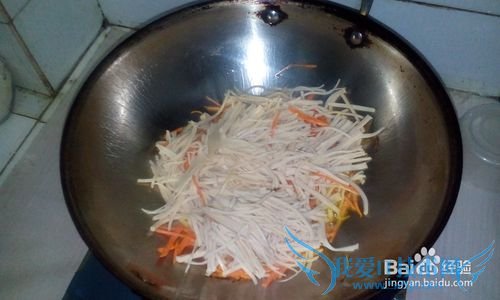 韭菜胡萝卜炒豆腐的做法
