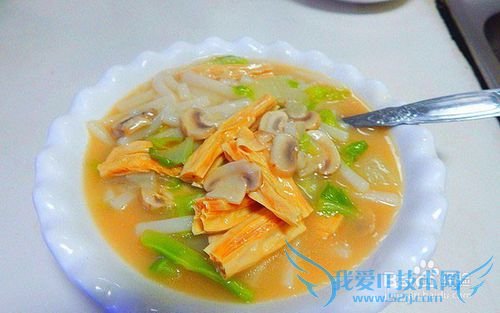 白菜腐竹煮年糕怎么做?--白菜腐竹煮年糕的做法