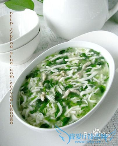 人人都吃过的大众菜--荠菜豆腐羹