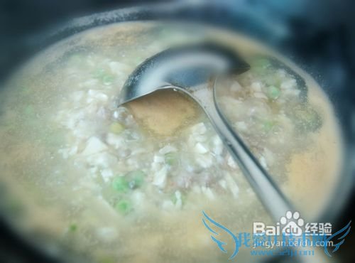 边角料再利用——肉末豆腐羹