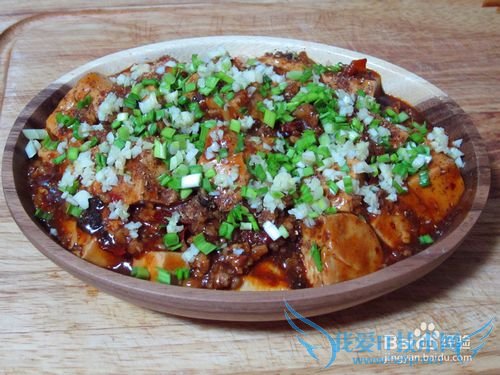 鲜美虾仁麻婆豆腐的做法