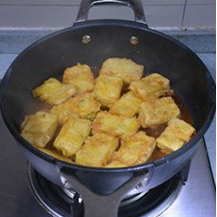 素食-酱香锅塌豆腐