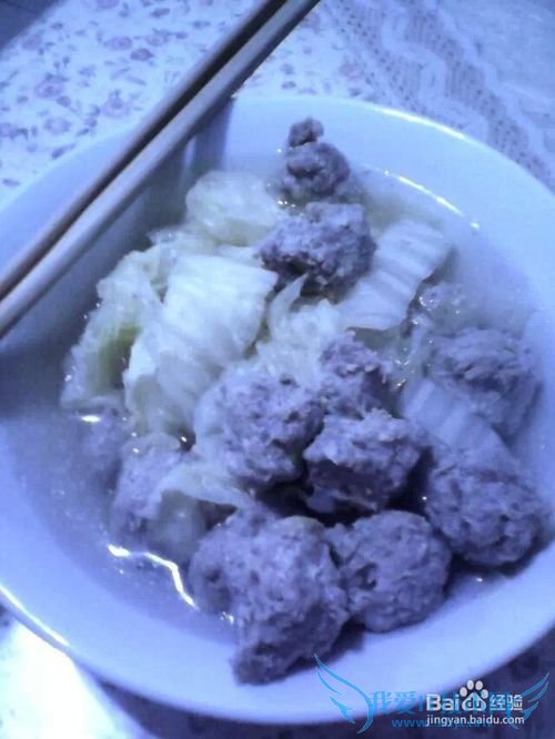 我是这样作猪肉大葱丸子的