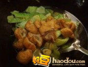 怎样做水冬芥菜滚豆腐