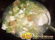 怎样做水冬芥菜滚豆腐