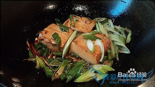 姜葱豆腐